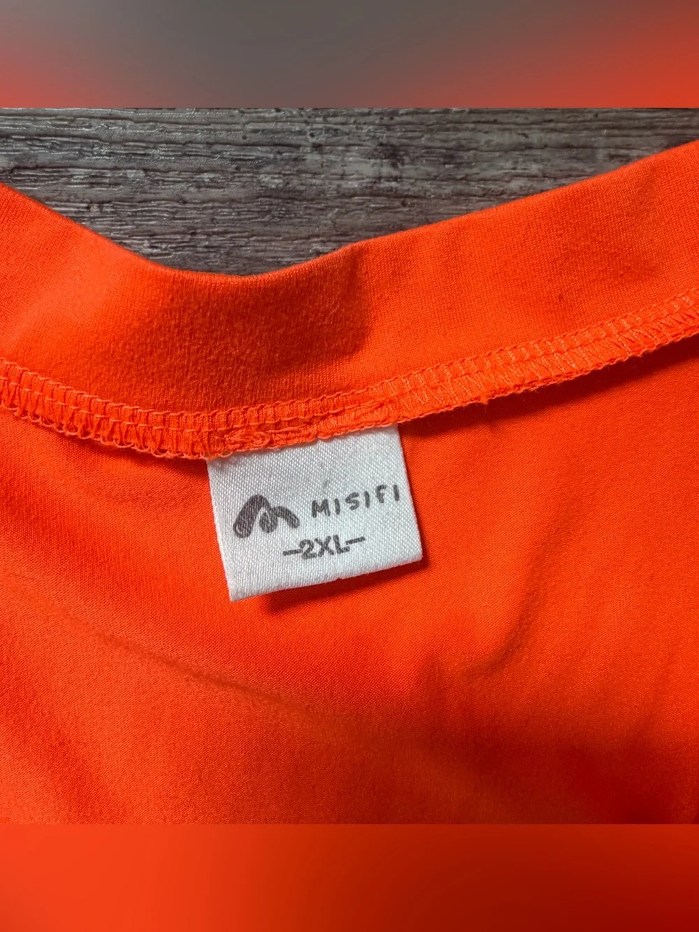 Lot of 2 athletic orange v-neck gray racerback tank tops women’s 2x